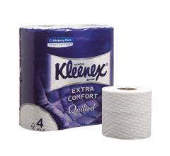 Kleenex® Toilettenpapier - Kleinrollen 4-lagig